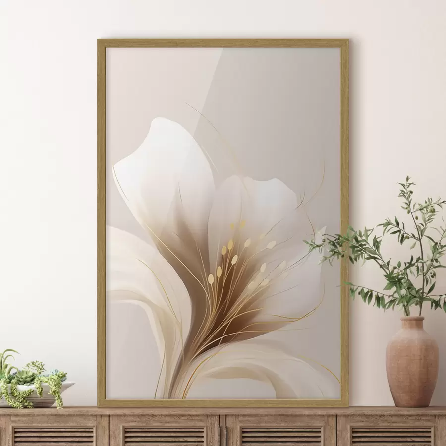 Fototapete Abstrakte Blume f47366