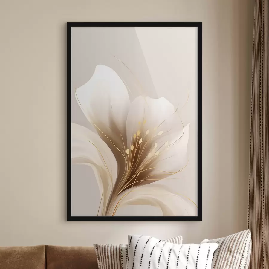 Fototapete Abstrakte Blume f47366