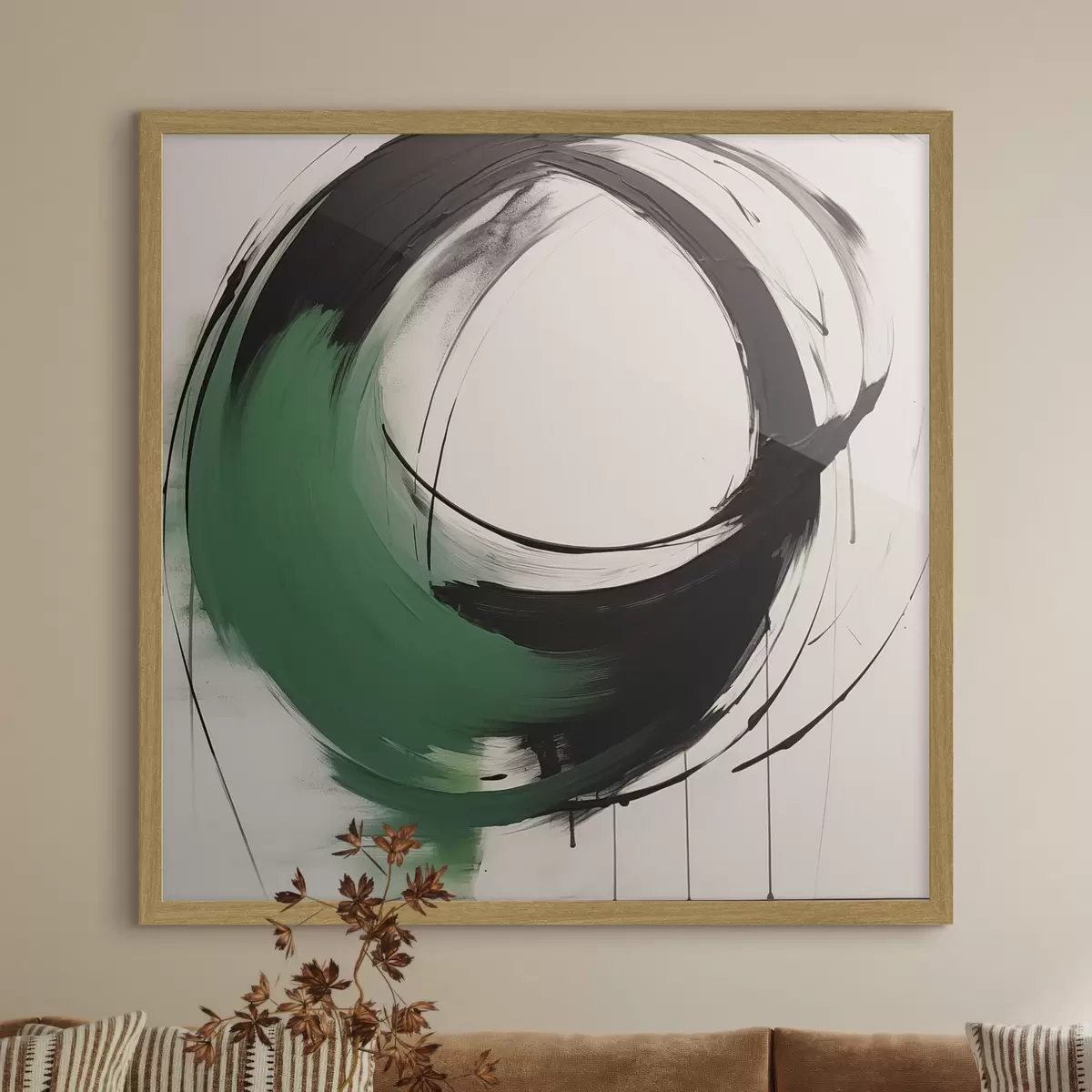 Poster Abstraktes Porträt f47376
