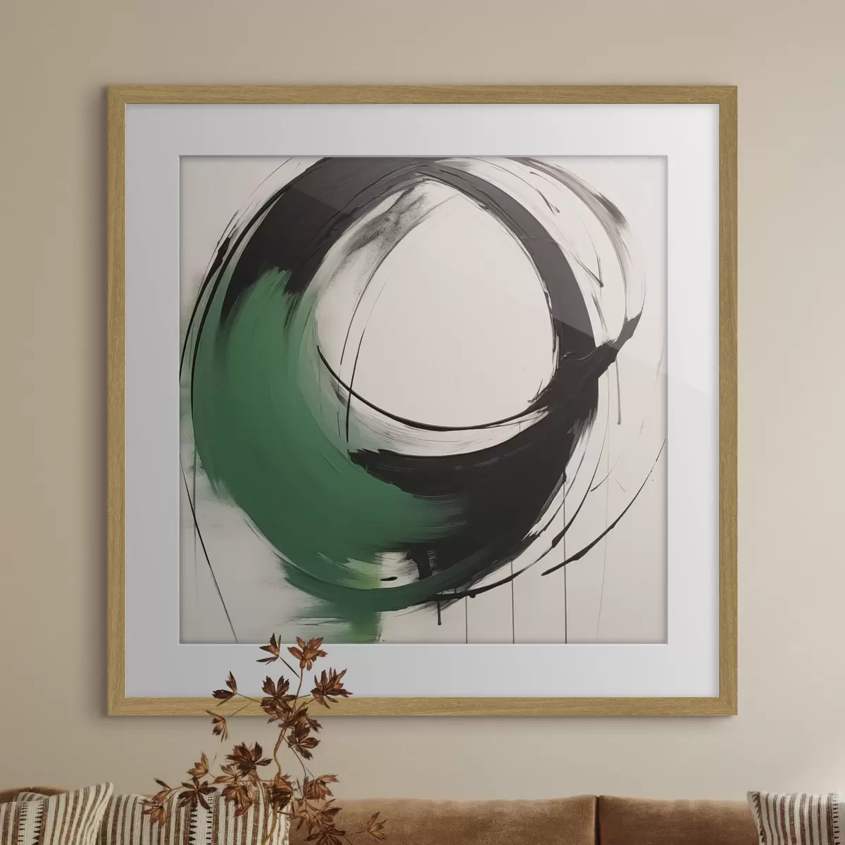 Poster Abstraktes Porträt f47376