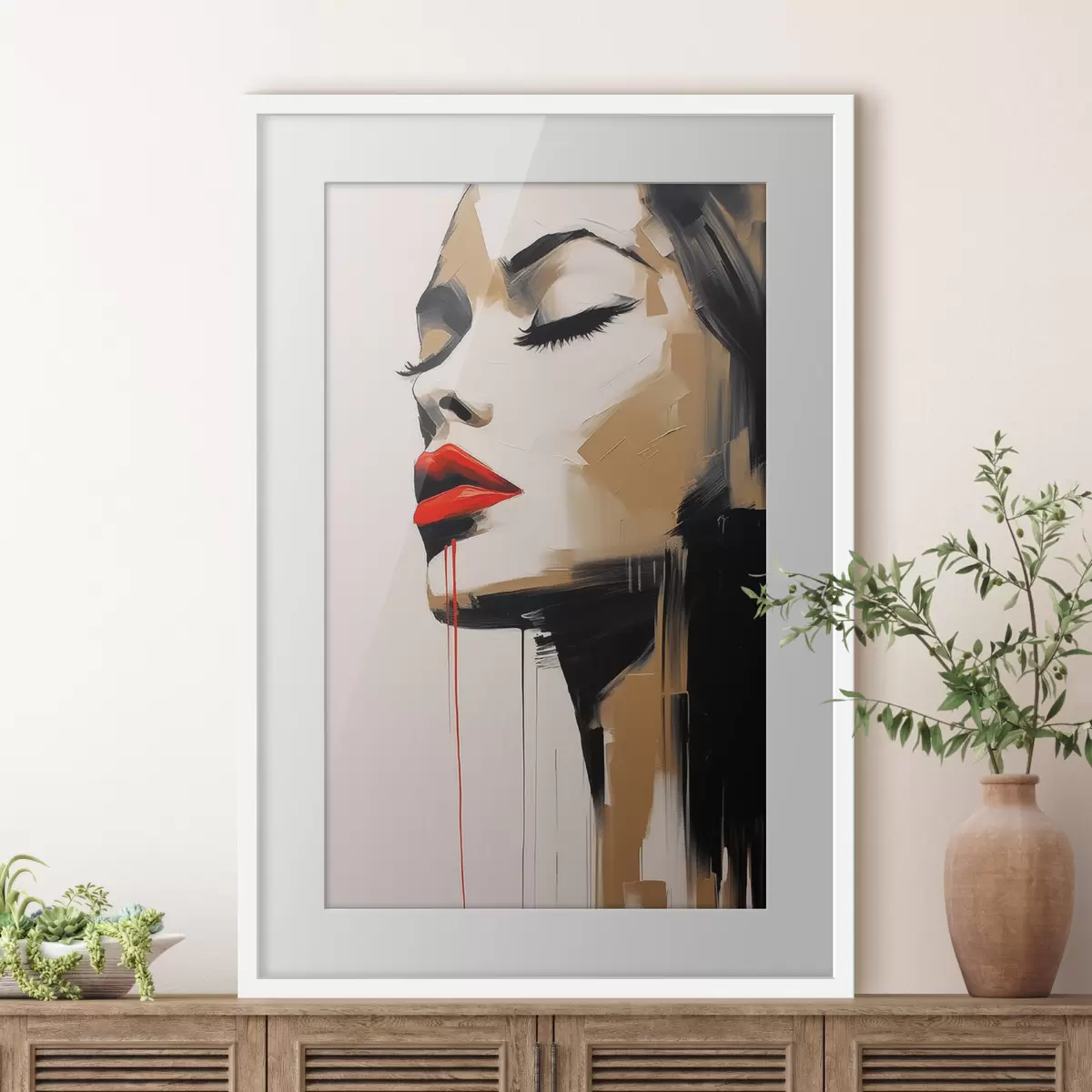 Poster Abstraktion f47378