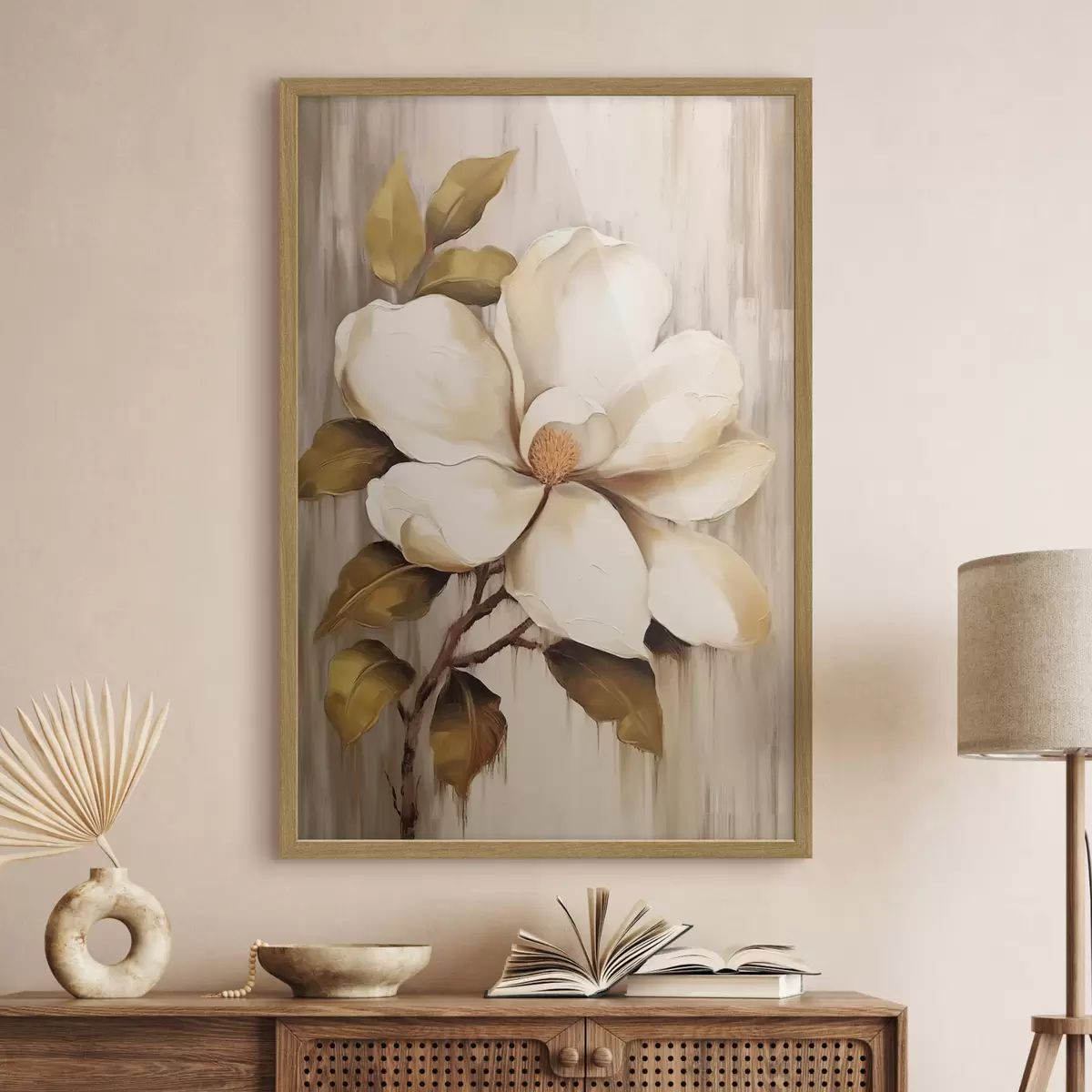Poster Abstrakte Blume f47382