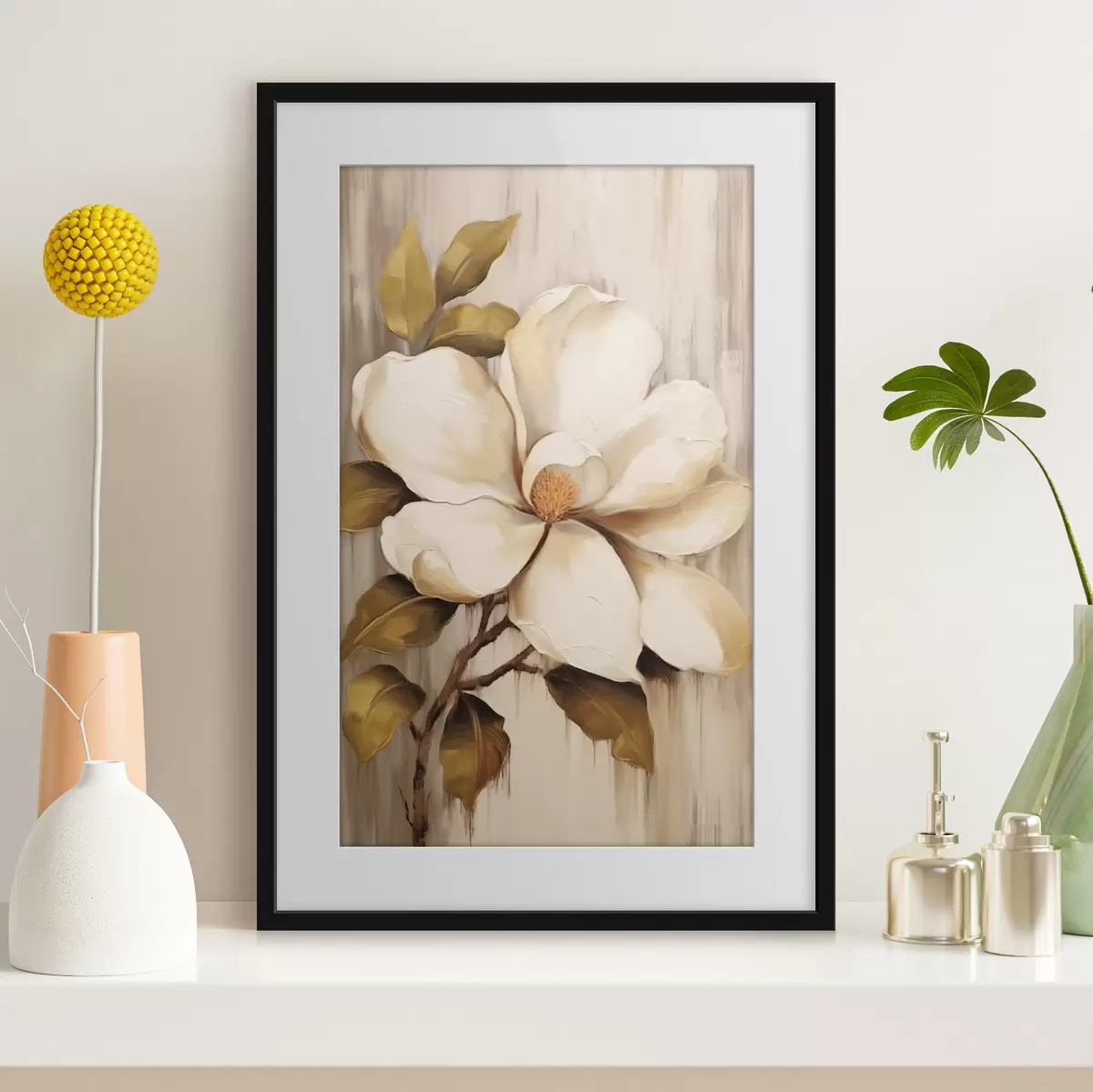 Poster Abstrakte Blume f47382