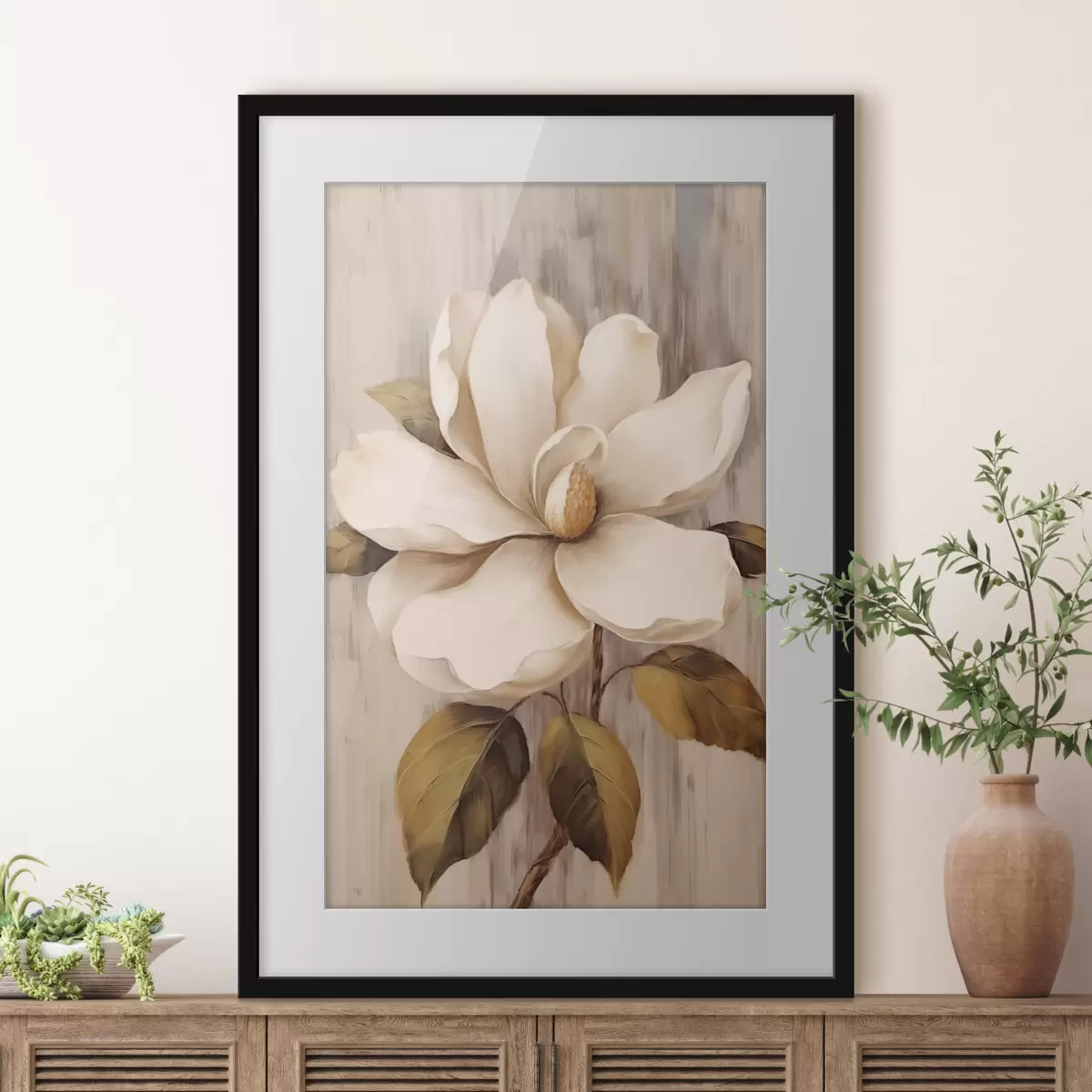 Poster Abstrakte Blume f47383