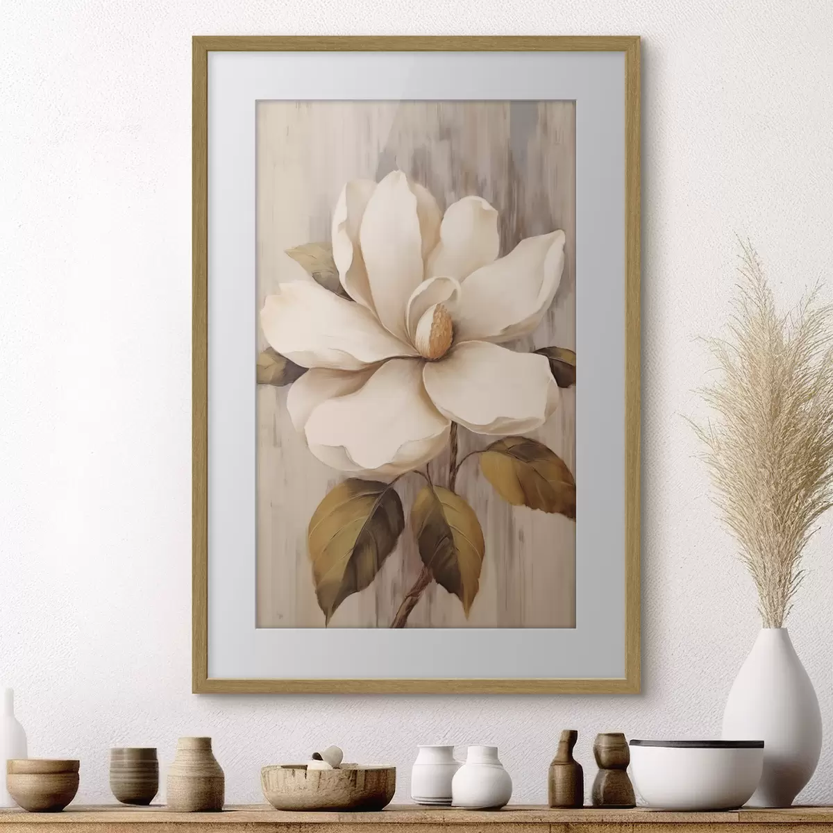Poster Abstrakte Blume f47383