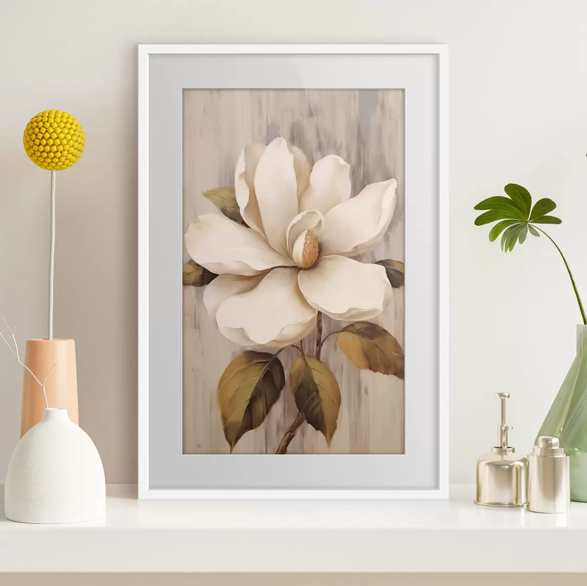 Poster Abstrakte Blume f47383