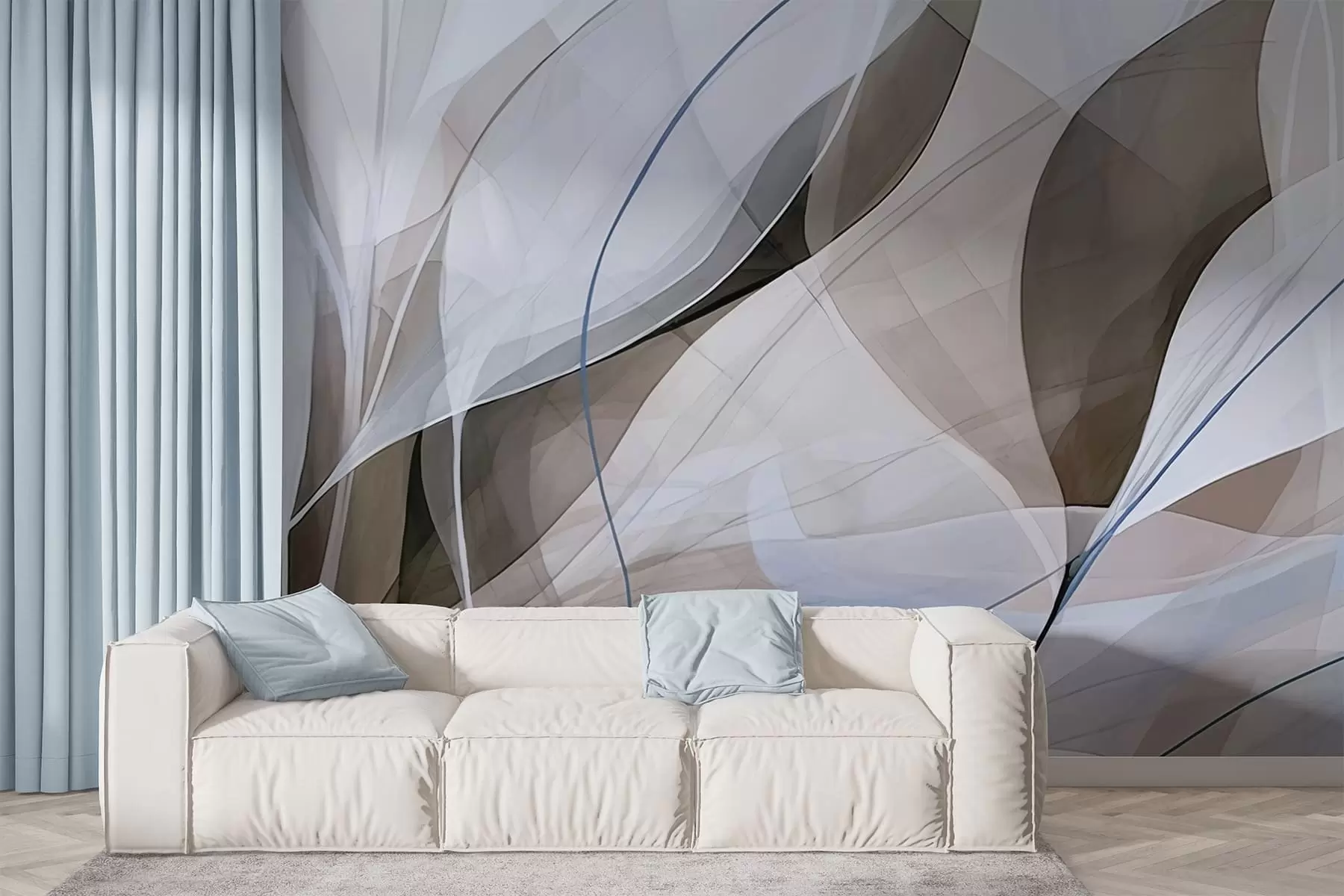 Fototapete Scharfe Blätter w05084