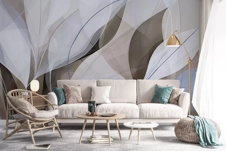 Fototapete Scharfe Blätter w05084