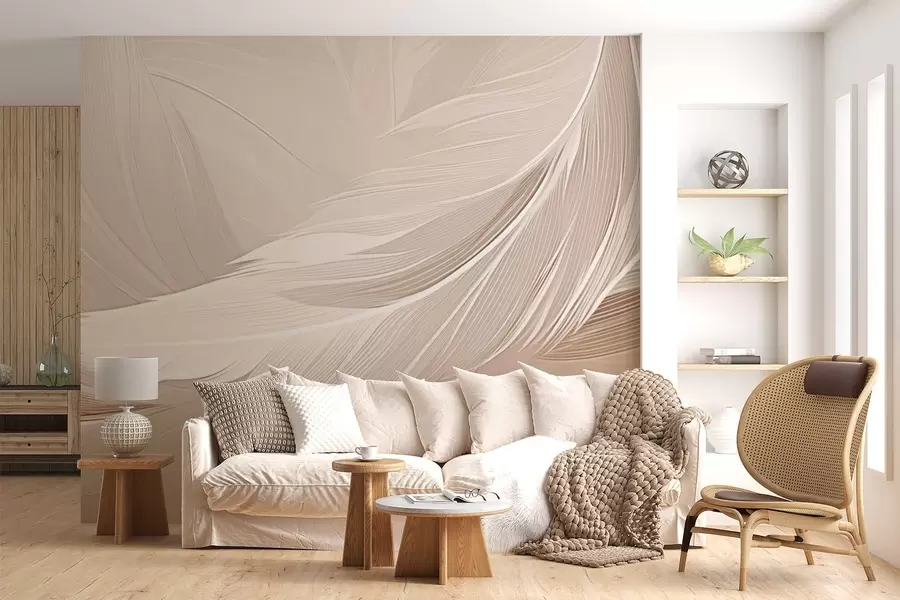 Fototapete Federn w05104