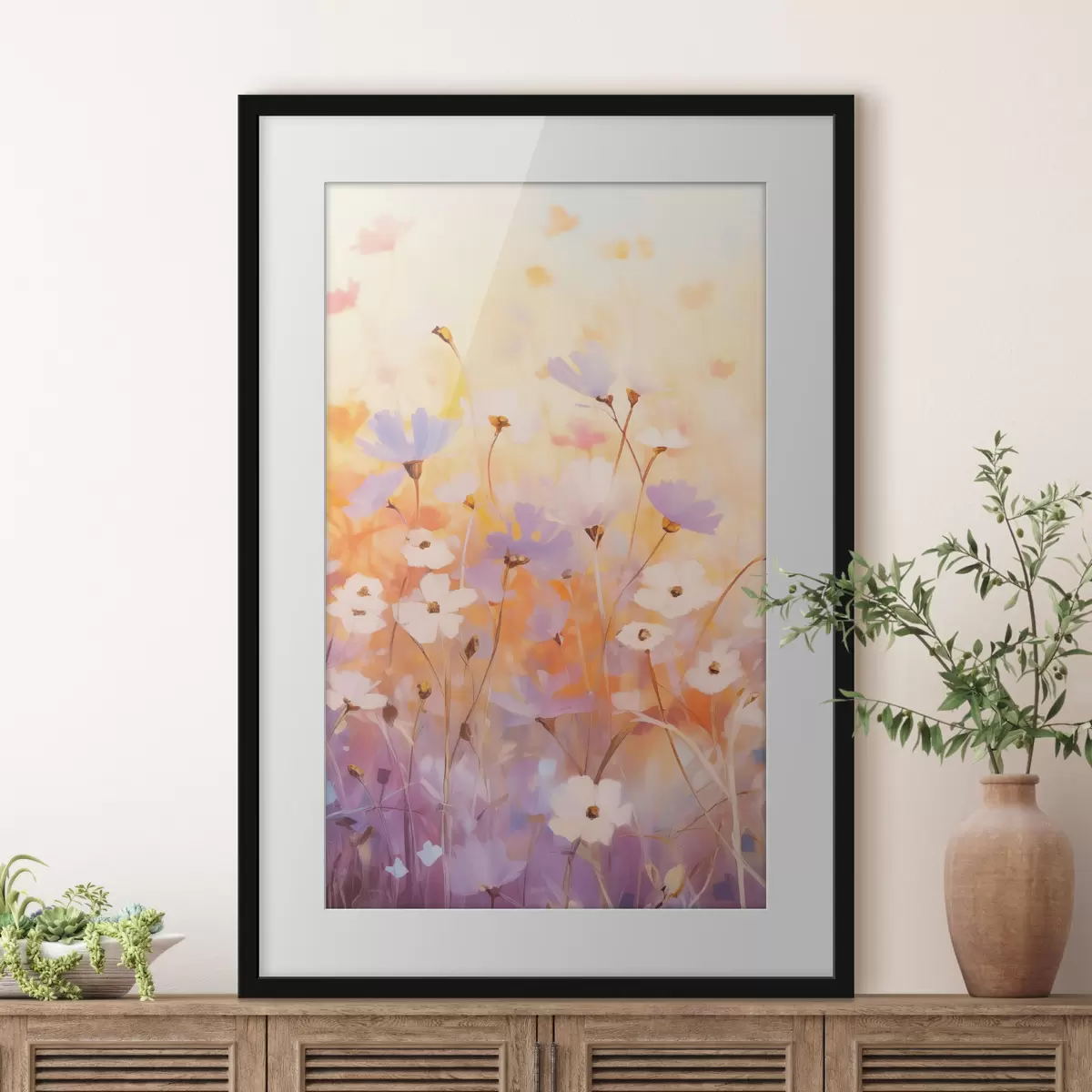 Poster Kleine Wildblumen f47507