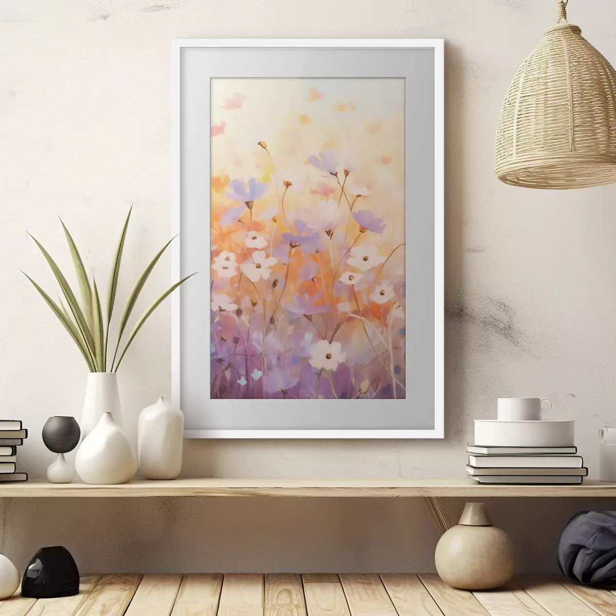 Poster Kleine Wildblumen f47507