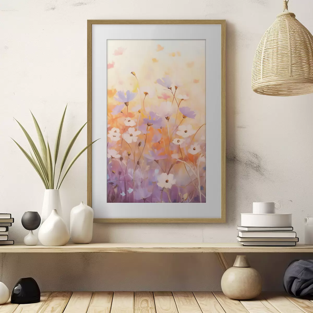 Poster Kleine Wildblumen f47507