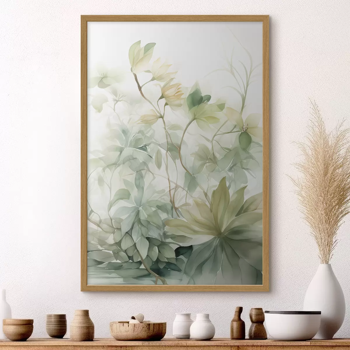 Poster Leichte Pflanzen f47510