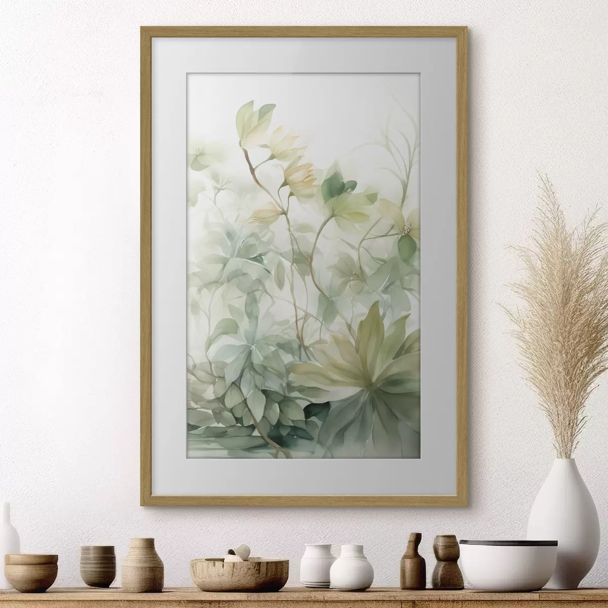 Poster Leichte Pflanzen f47510