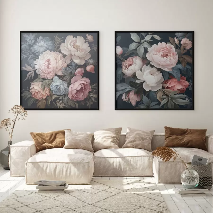 Fototapete Dekorative Blumen d01079