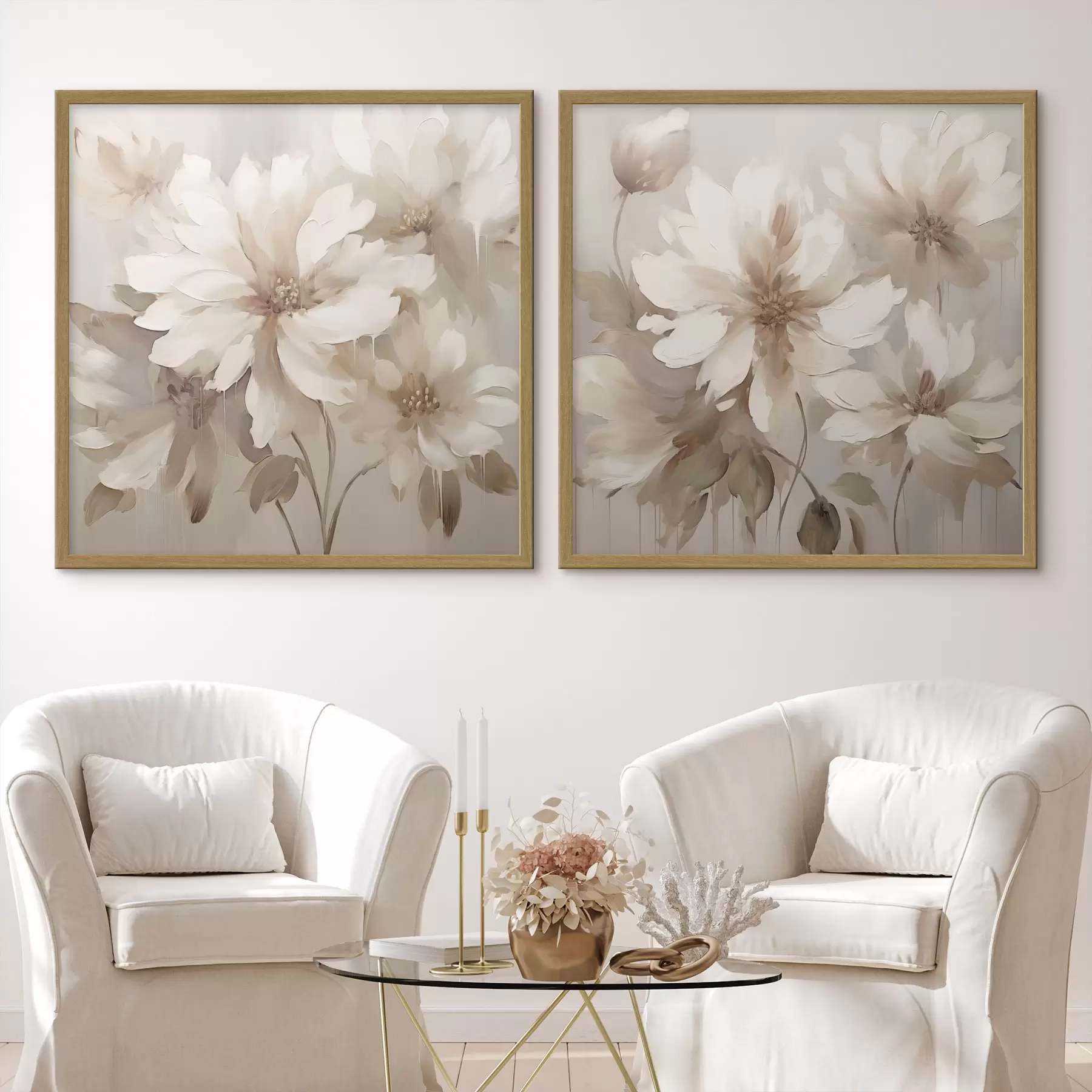 Fototapete Abstrakte Blumen d01104