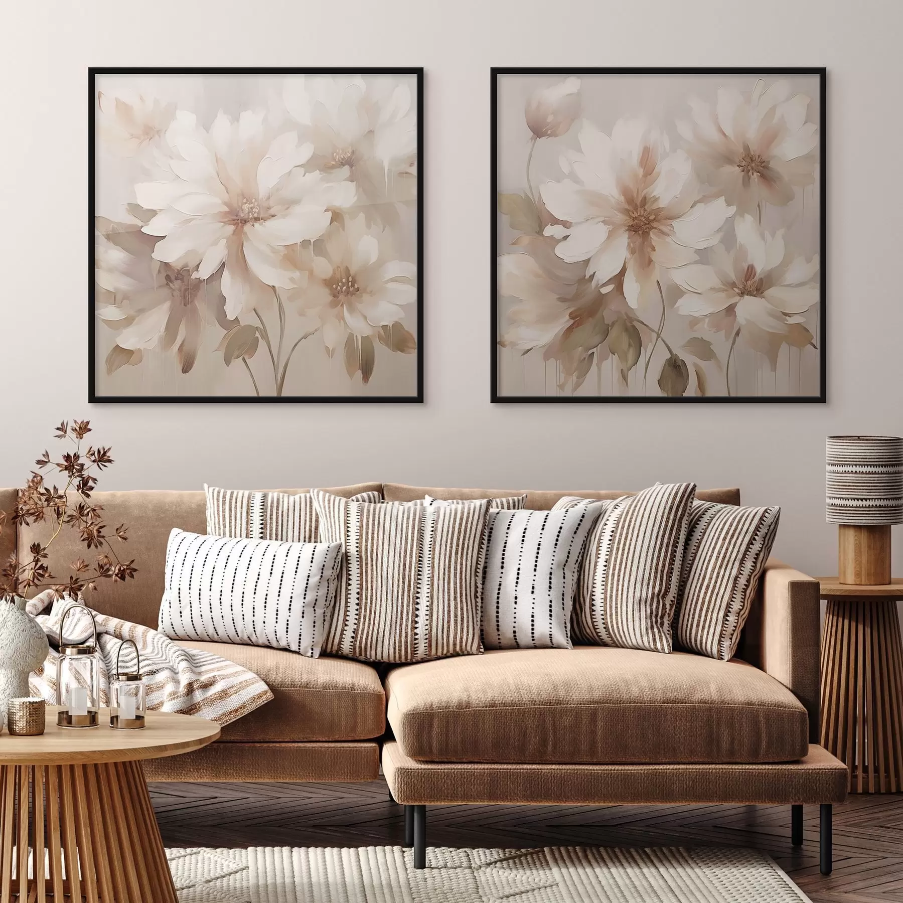 Fototapete Abstrakte Blumen d01104