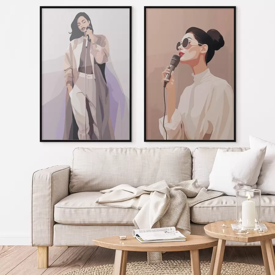 Fototapete Sänger d01191