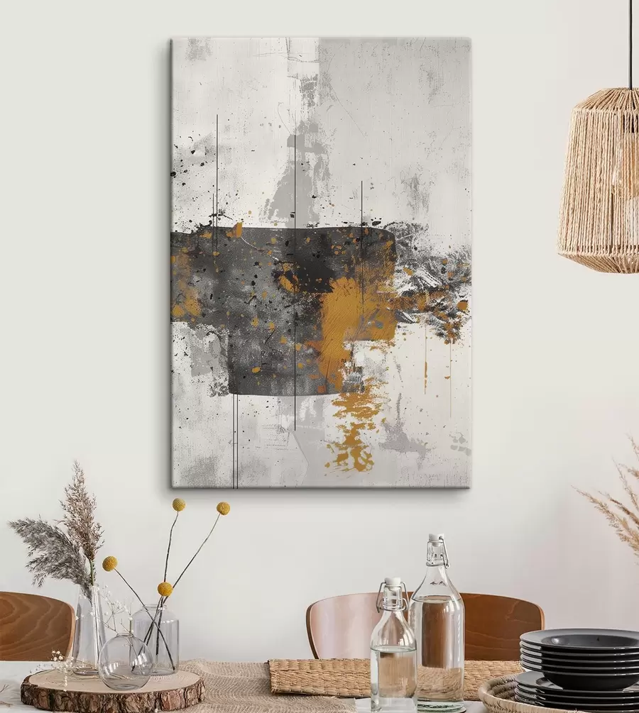 Fototapete Abstrakt, Spritzer, Imitation von Farbe auf Betonhintergrund s47637