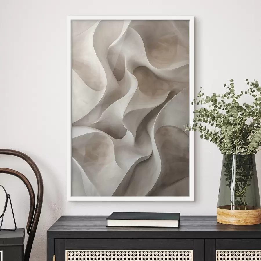 Fototapete Nachahmung volumetrischer Wellen f47629