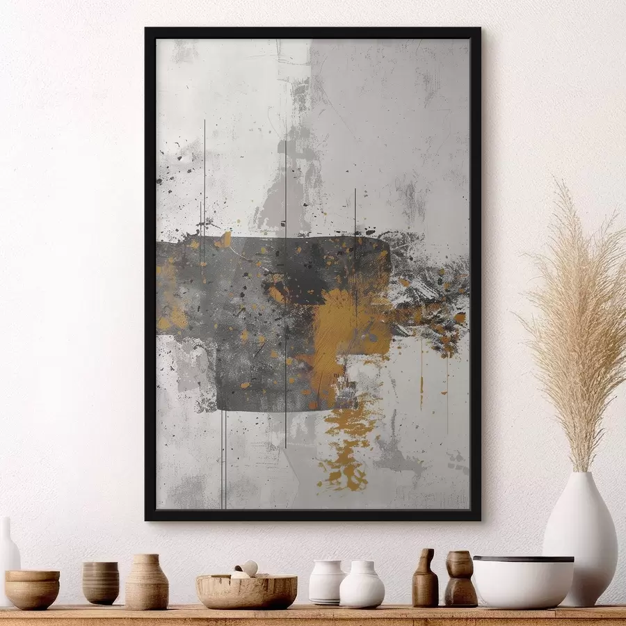 Fototapete Abstrakt, Spritzer, Imitation von Farbe auf Betonhintergrund f47637
