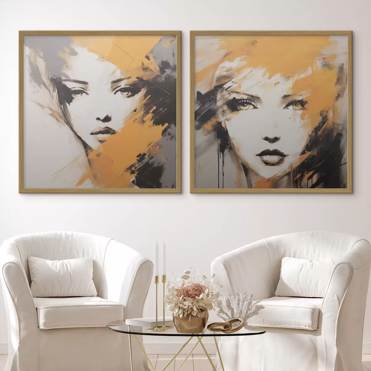 Poster Umarmung und Harmonie d01197