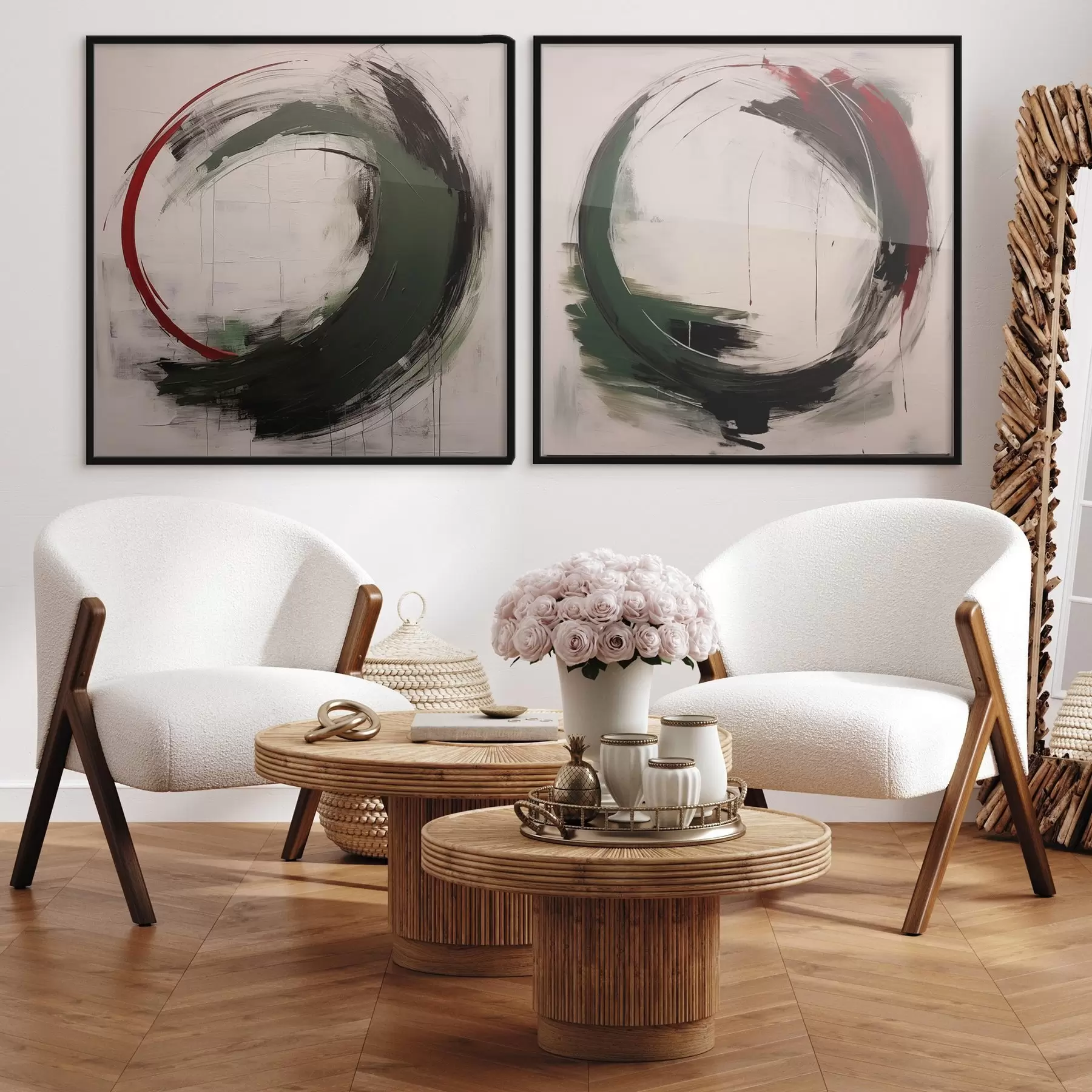 Fototapete Abstrakte Kreise d01207