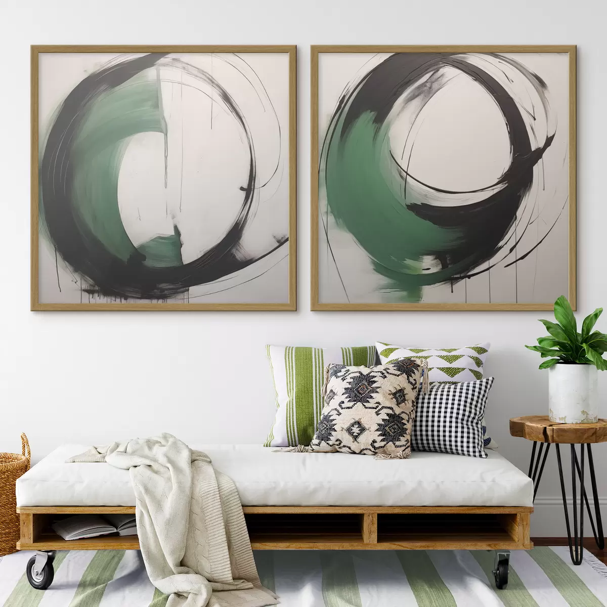 Poster Kreise und Echo d01208
