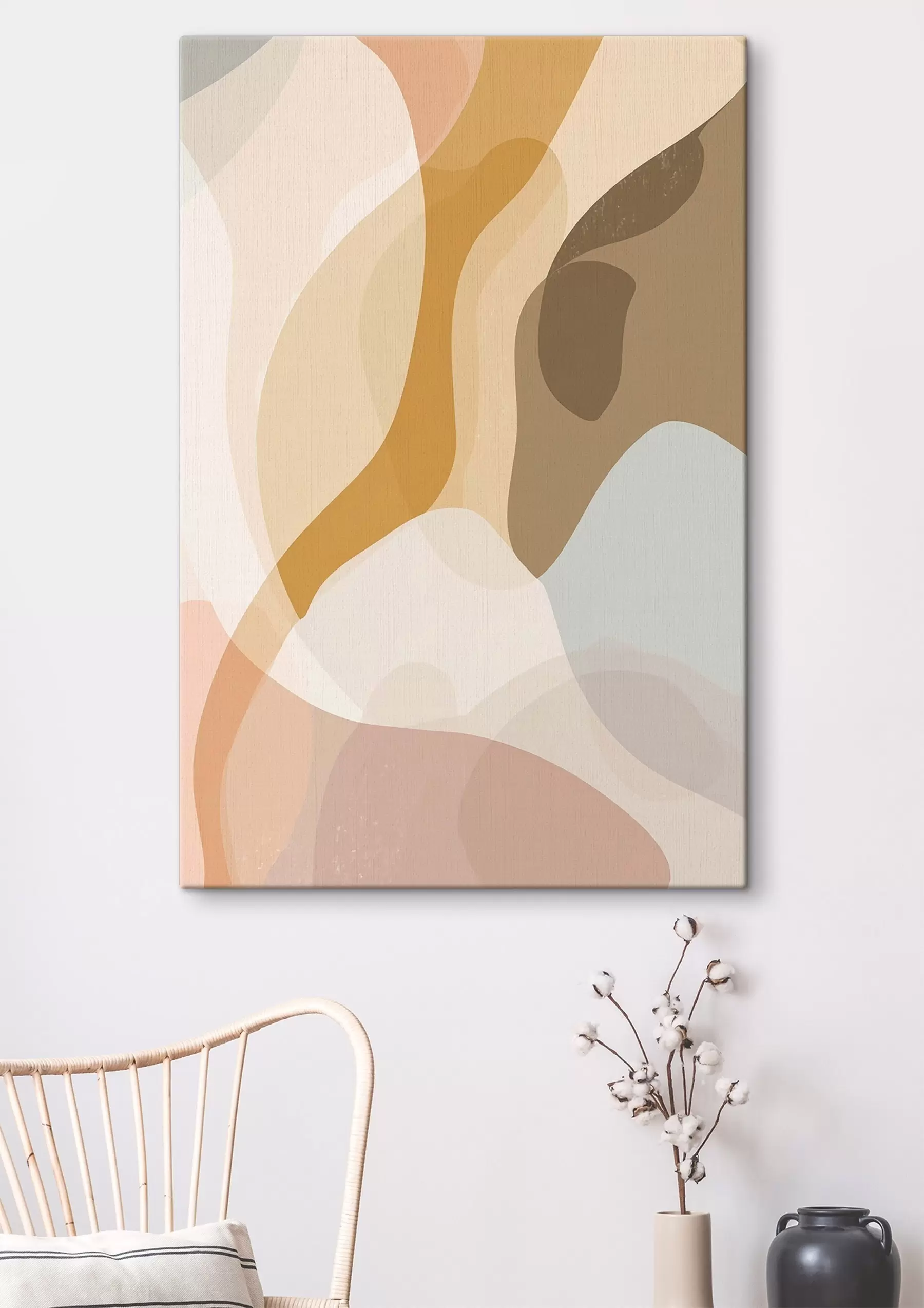 Fototapete Abstraktion, Imitation Aquarell s47648