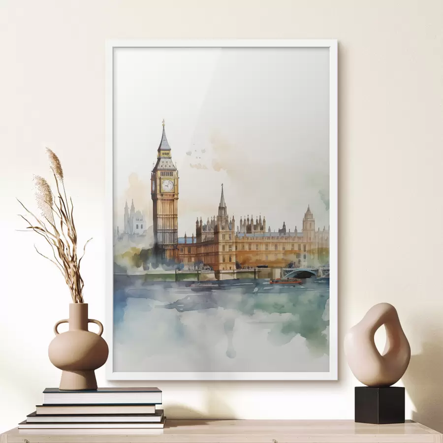 Fototapete Londoner Stadtbild f47680