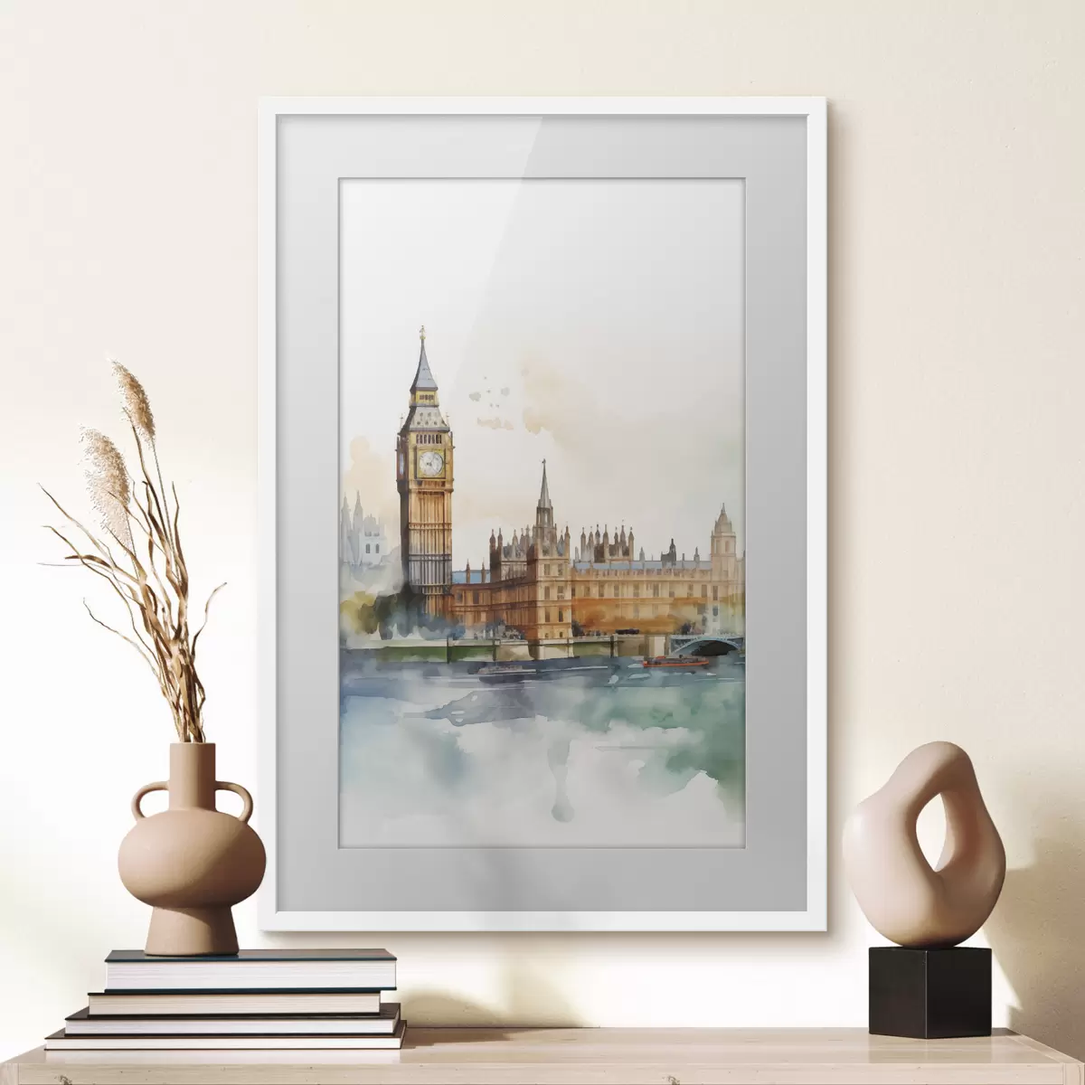 Poster Londoner Stadtbild f47680