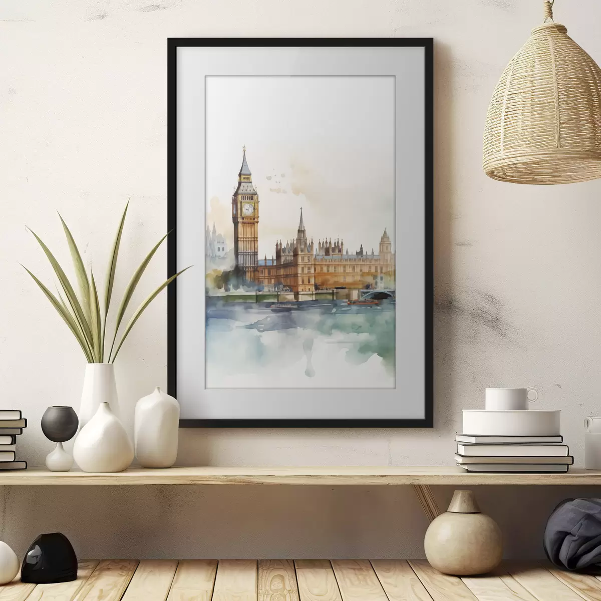 Poster Londoner Stadtbild f47680