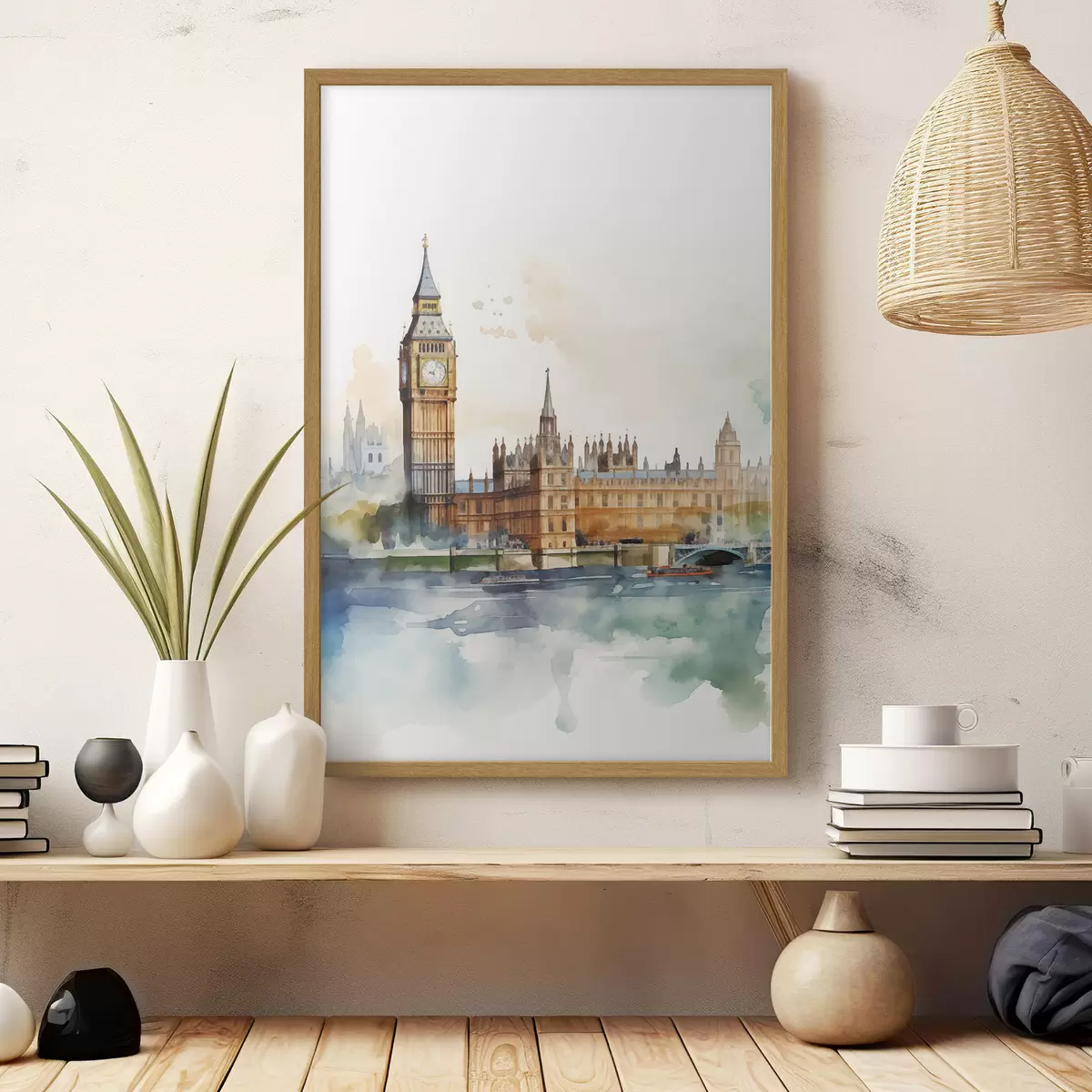 Poster Londoner Stadtbild f47680