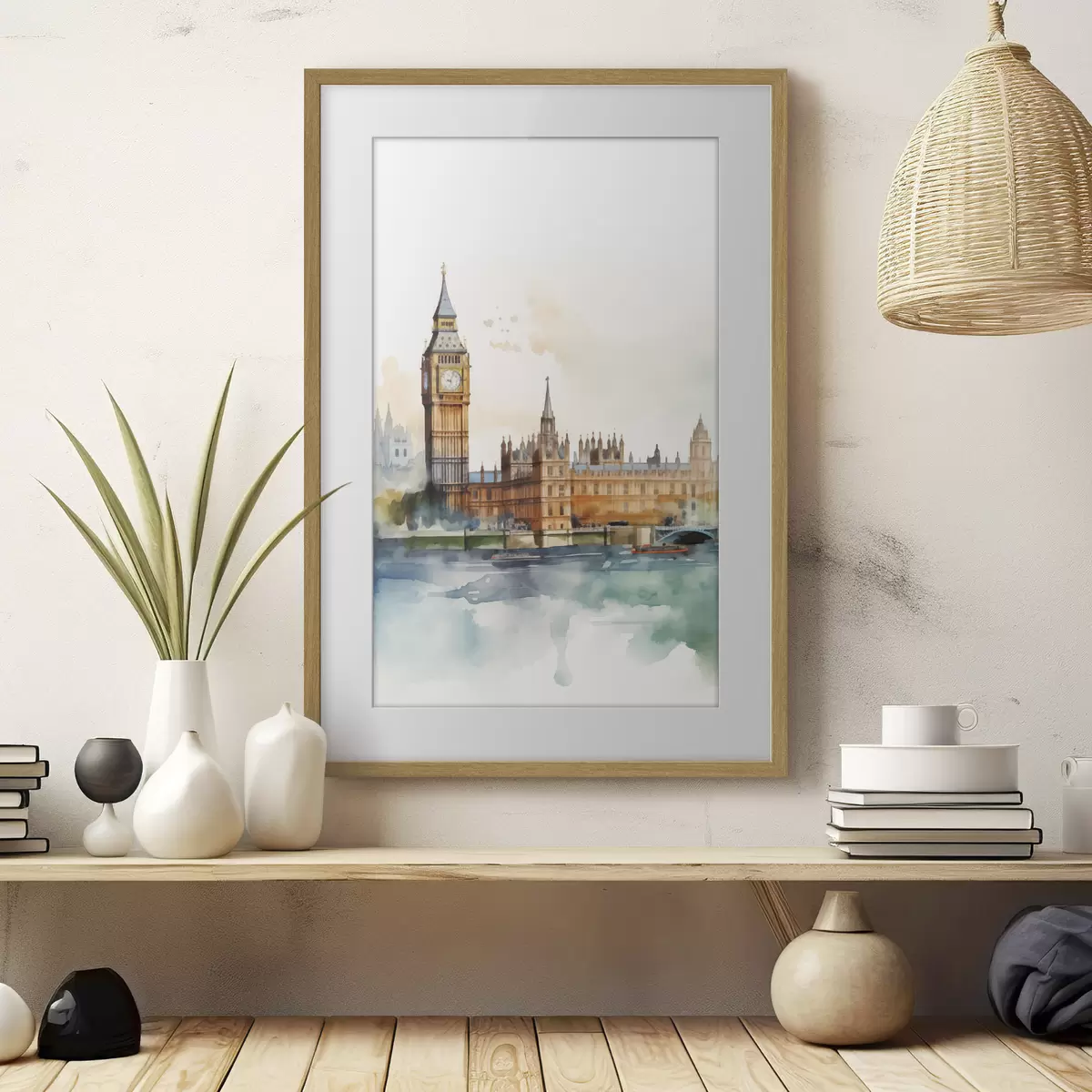 Poster Londoner Stadtbild f47680