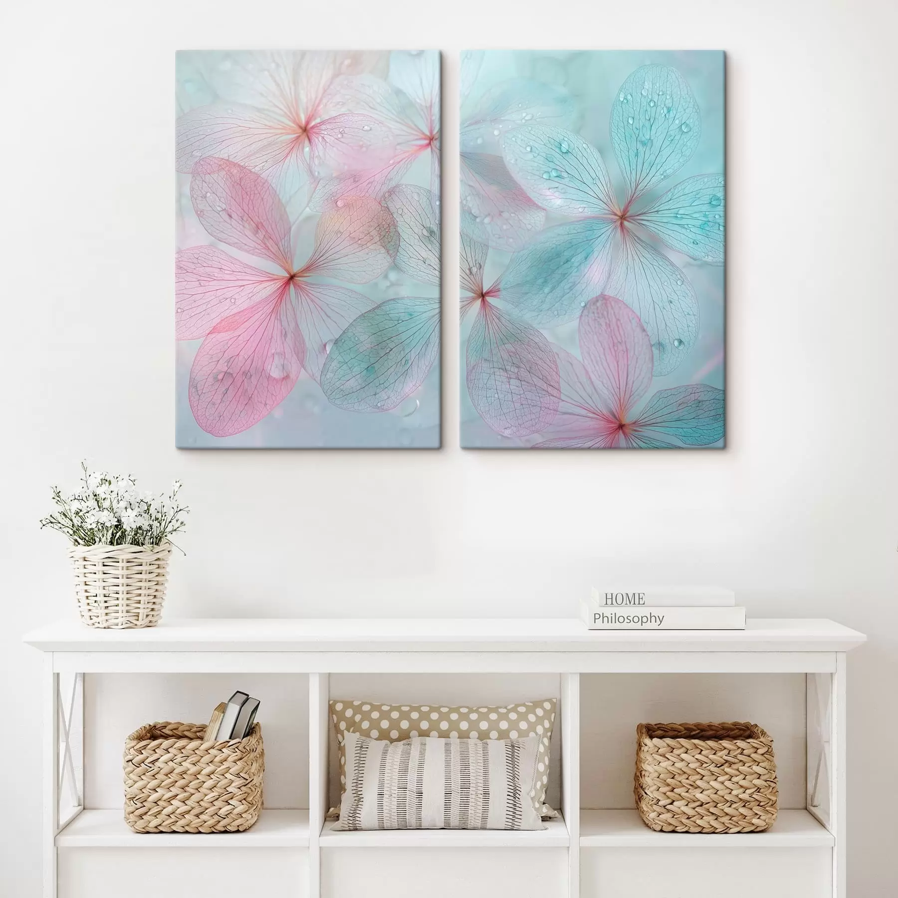 Fototapete Blumen unter Wasser m01282