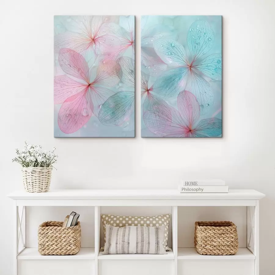 Fototapete Blumen unter Wasser m01282