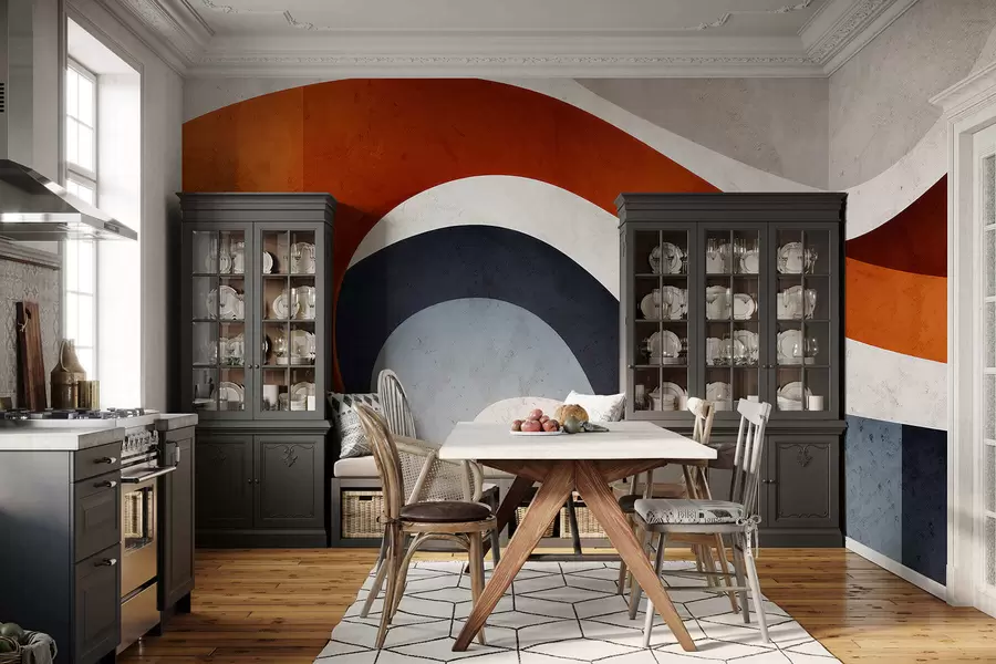 Fototapete Geometrischer Raum w05169