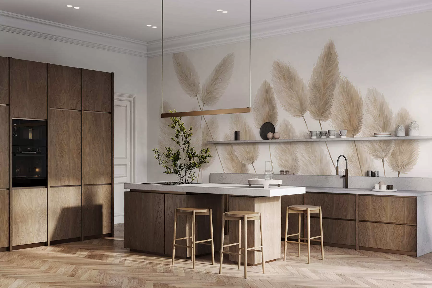 Fototapete Feldähren w05175