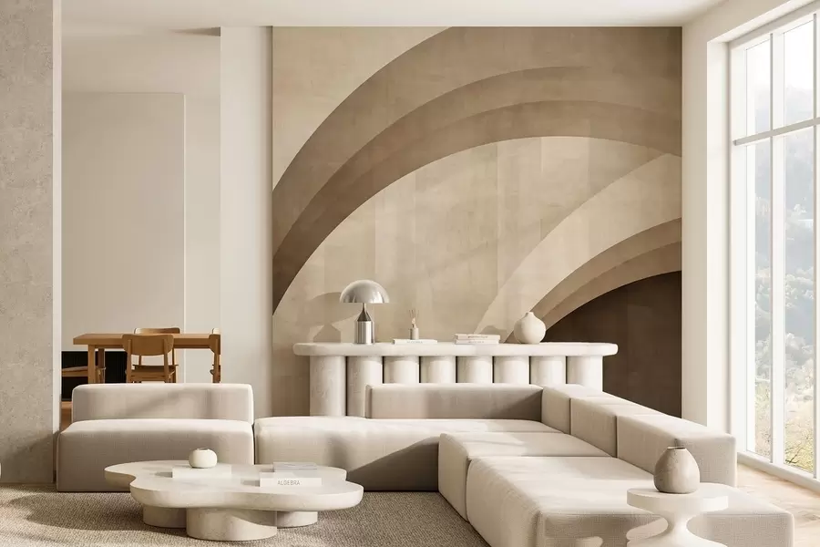 Fototapete Abstrakte Bögen w05182