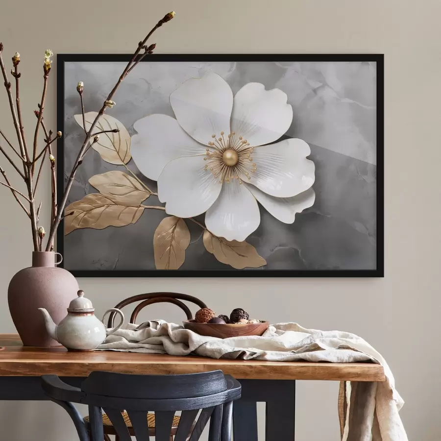 Fototapete Große Blume f47699