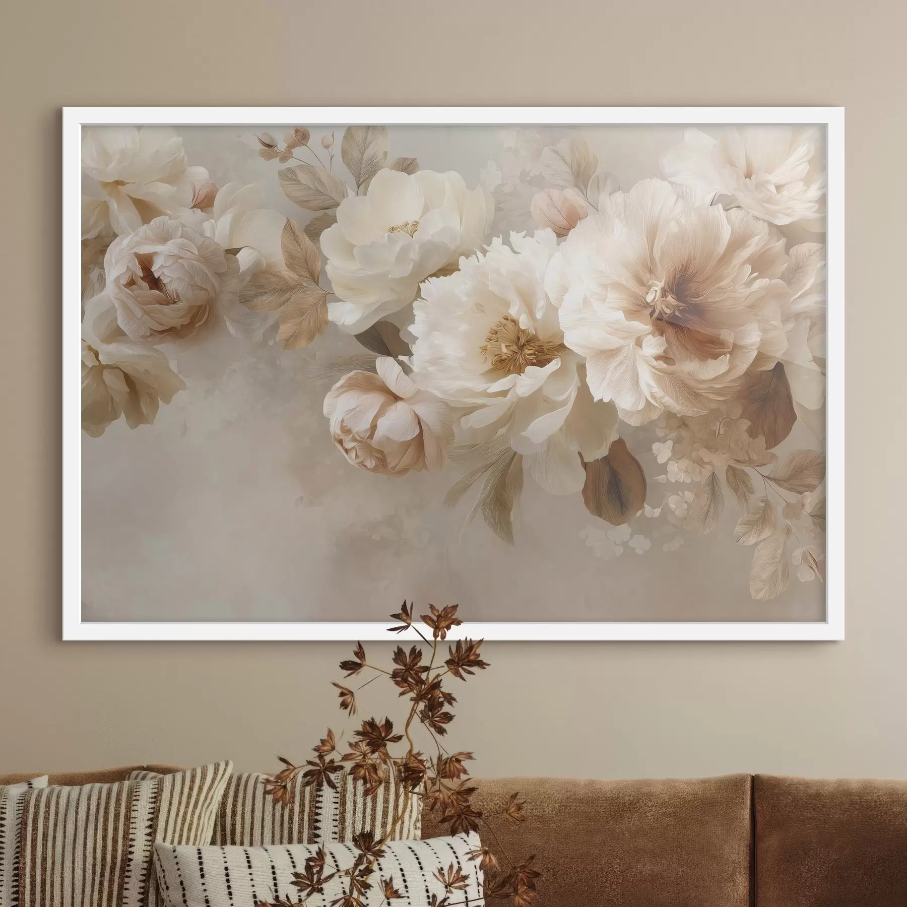 Fototapete Große Pfingstrosenblüten f47702