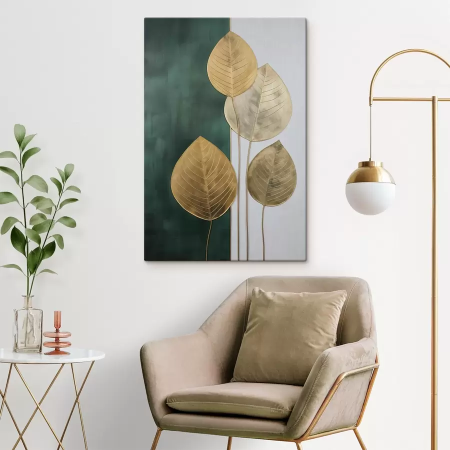 Fototapete Abstrakte Blätter s47718