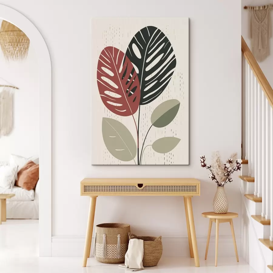 Fototapete Tropische Blätter s47728