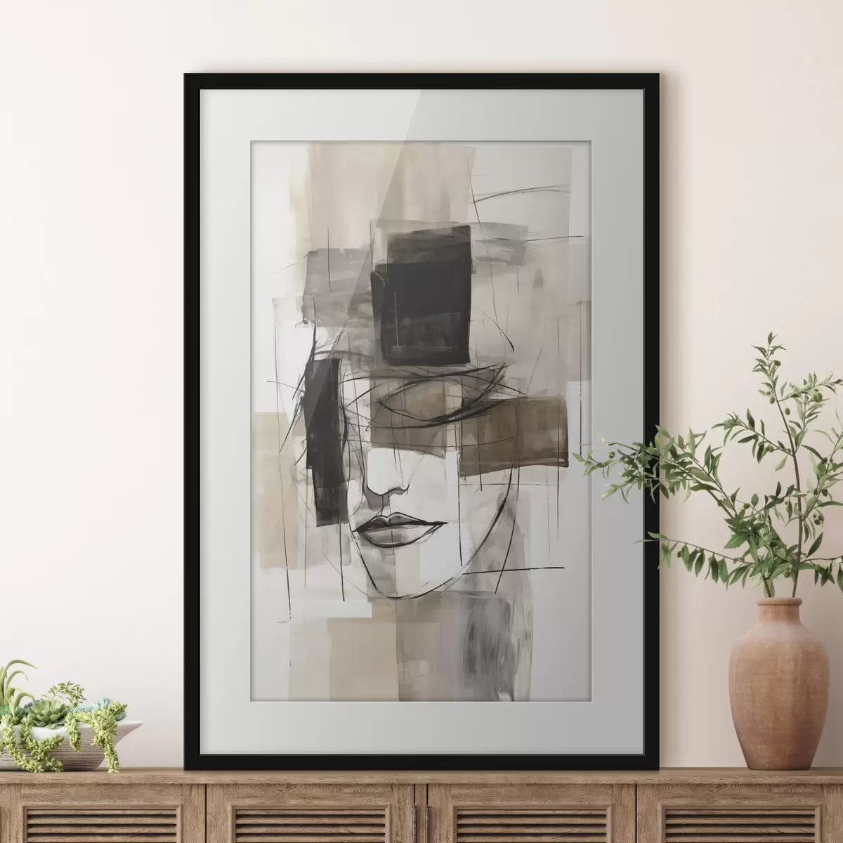 Poster Gesicht und Melodie f47716