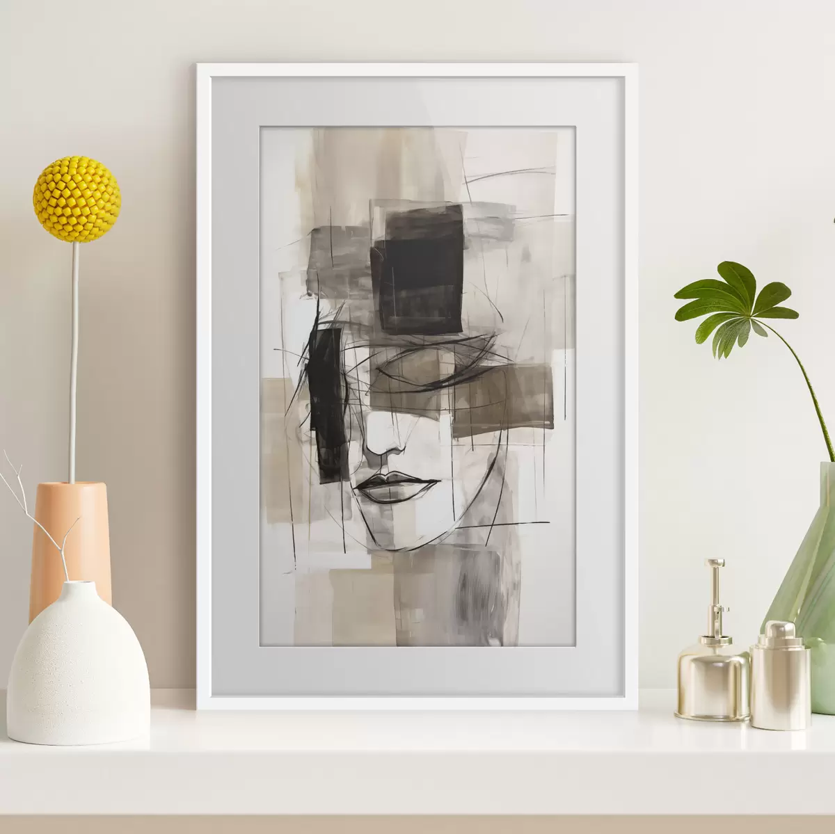 Poster Gesicht und Melodie f47716