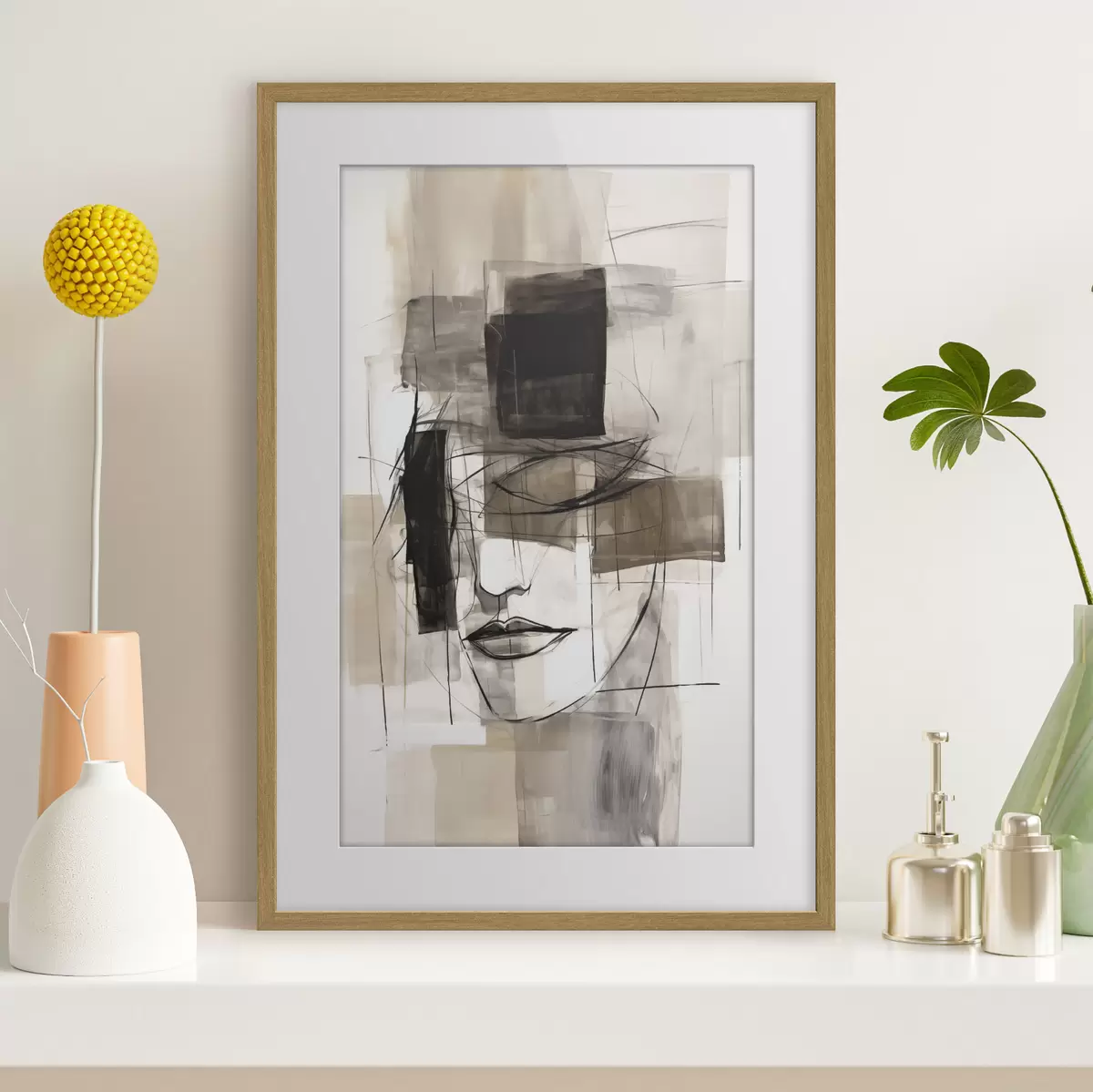 Poster Gesicht und Melodie f47716