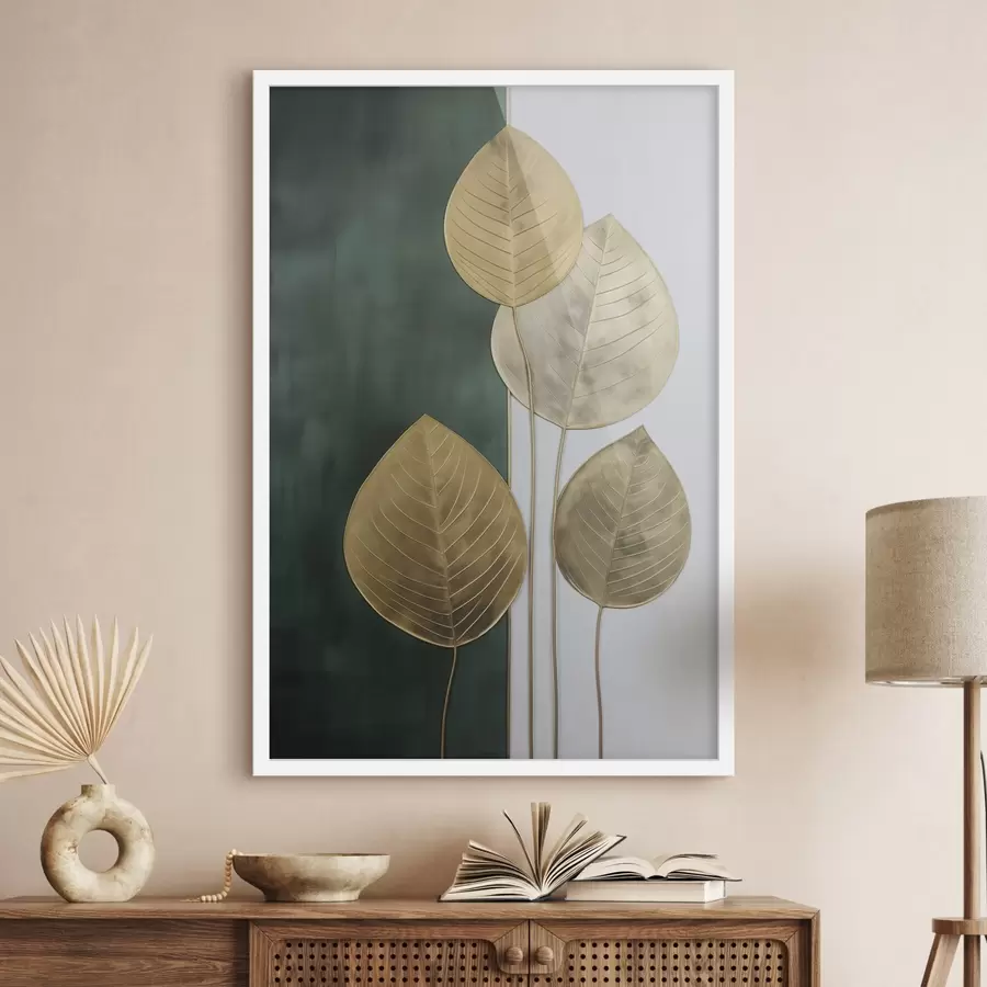 Fototapete Abstrakte Blätter f47718