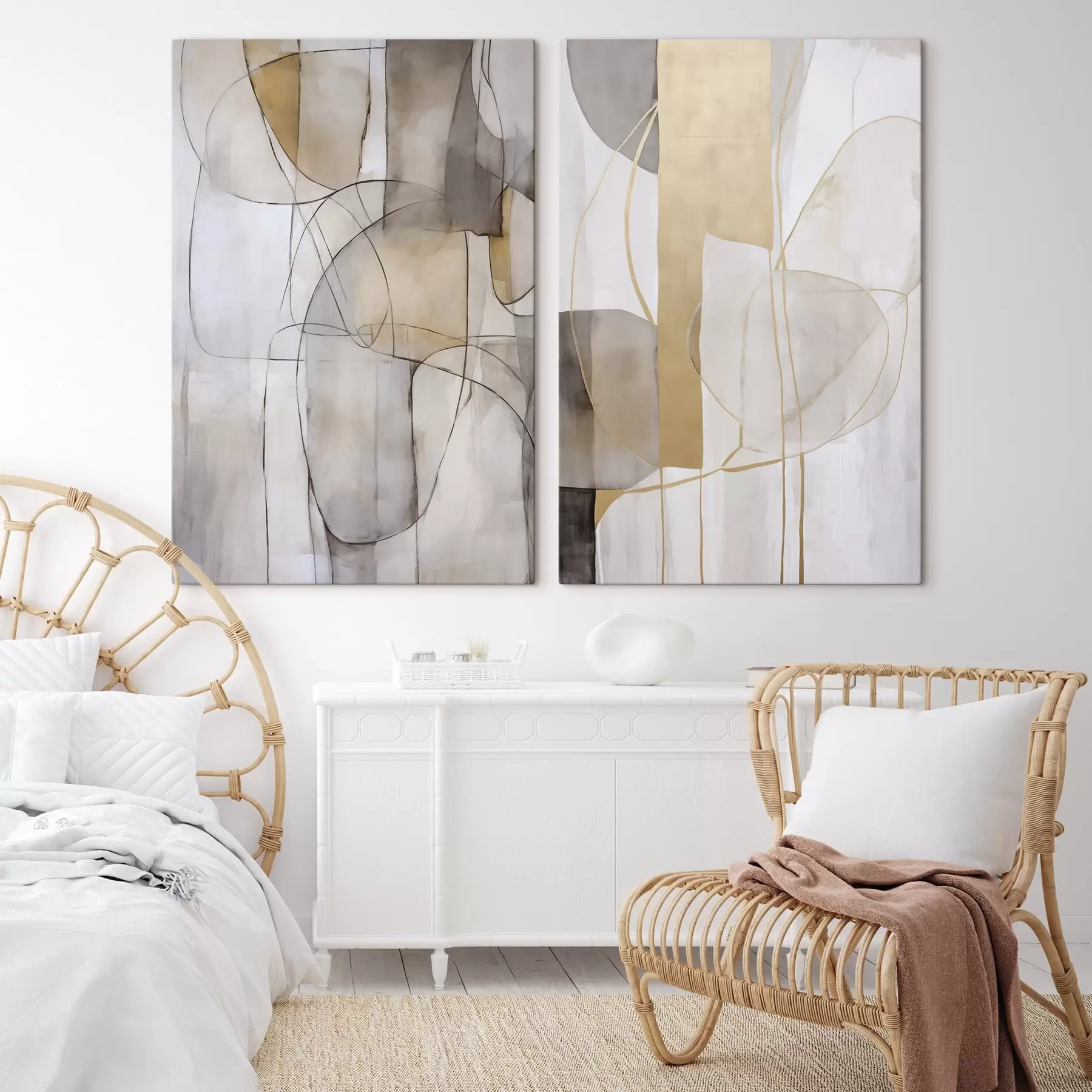 Fototapete Abstraktion Nachahmung der Malerei m01294