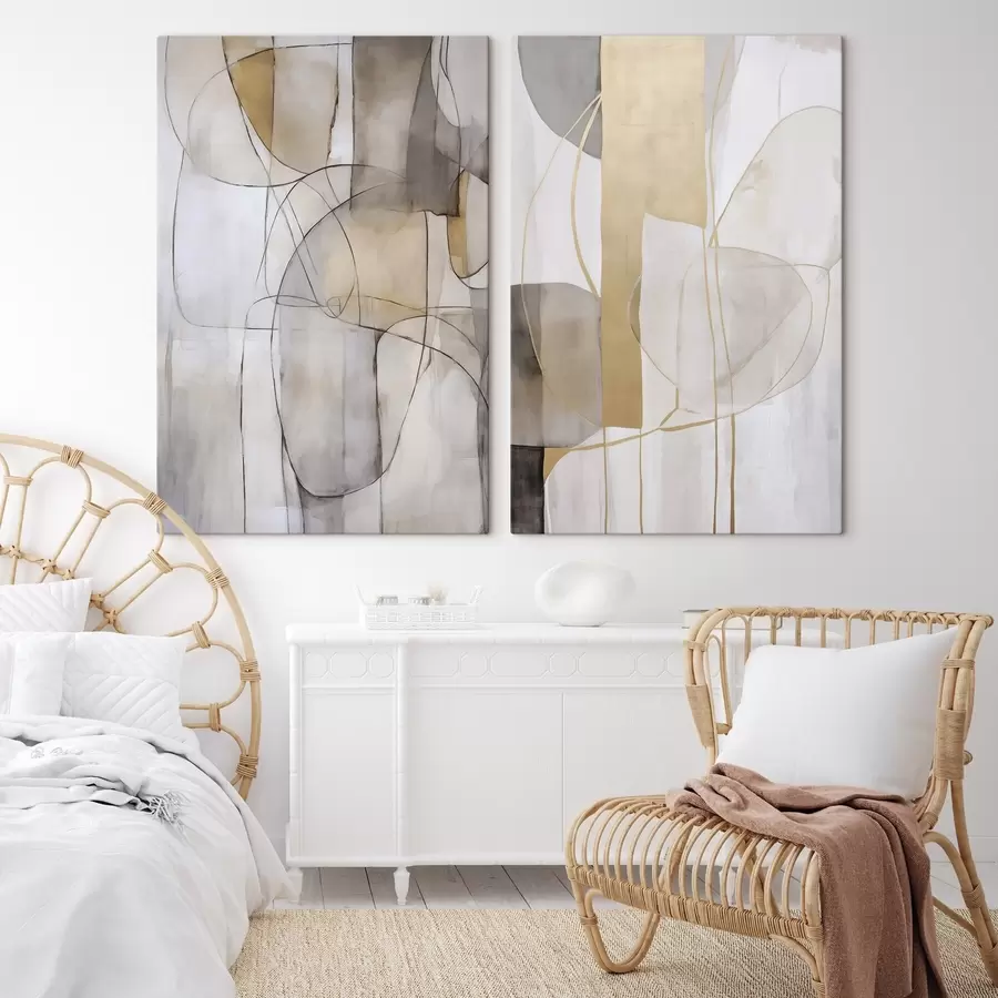 Fototapete Abstraktion Nachahmung der Malerei m01294