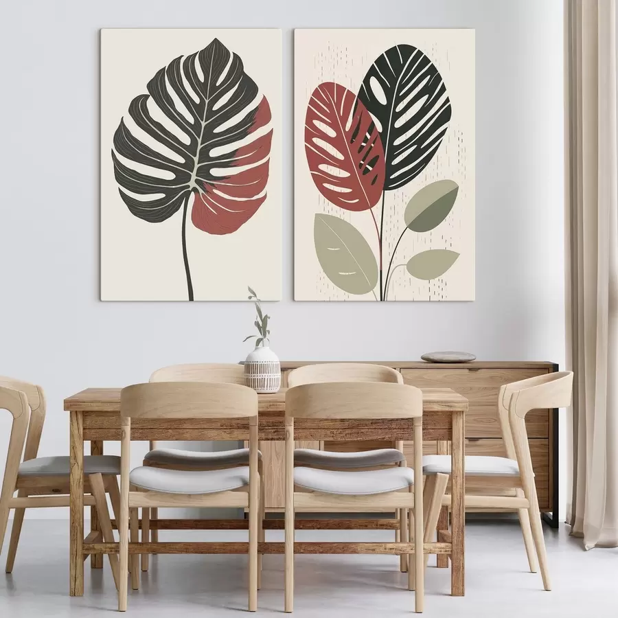 Fototapete Tropische Blätter m01298